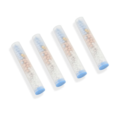 Cartucho de filtro de repuesto SUMERAIN SP4368-04 (paquete de 4), filtro de ducha de 4 etapas, cartucho universal de repuesto, purificador de agua dura, elimina cloro y metales pesados