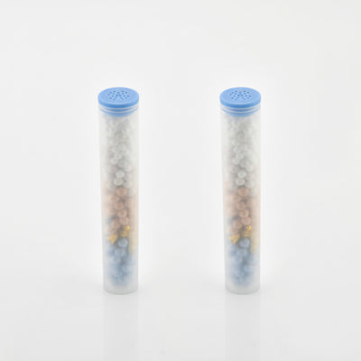 Cartucho de filtro de repuesto SUMERAIN SP4368-02 (paquete de 2), filtro de ducha de 4 etapas, cartucho universal de repuesto, purificador de agua dura, elimina cloro y metales pesados