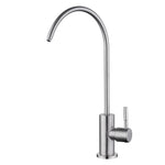 Grifo para agua potable SUMERAIN para fregadero de cocina, grifo de filtro de agua sin plomo SUS304 para ósmosis inversa o sistema de filtración de agua, acabado níquel cepillado
