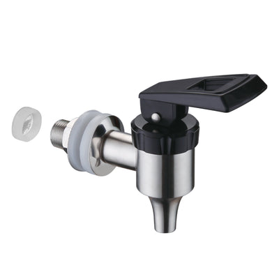 Sumerain Dispensador de Bebidas, Dispensador de Grifo de Acero Inoxidable Premium para Tarros, Jugos, Bebidas frías, Vino, Cerveza