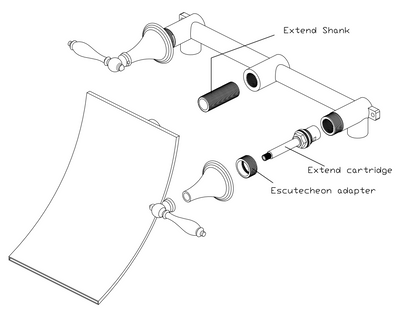 Piezas de extensión personalizadas Sumerain S1100CW