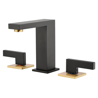 sumerain Grifo de lavabo de baño generalizado 2 manijas grifo de lavabo para baño