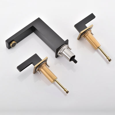 sumerain Grifo de lavabo de baño generalizado 2 manijas grifo de lavabo para baño